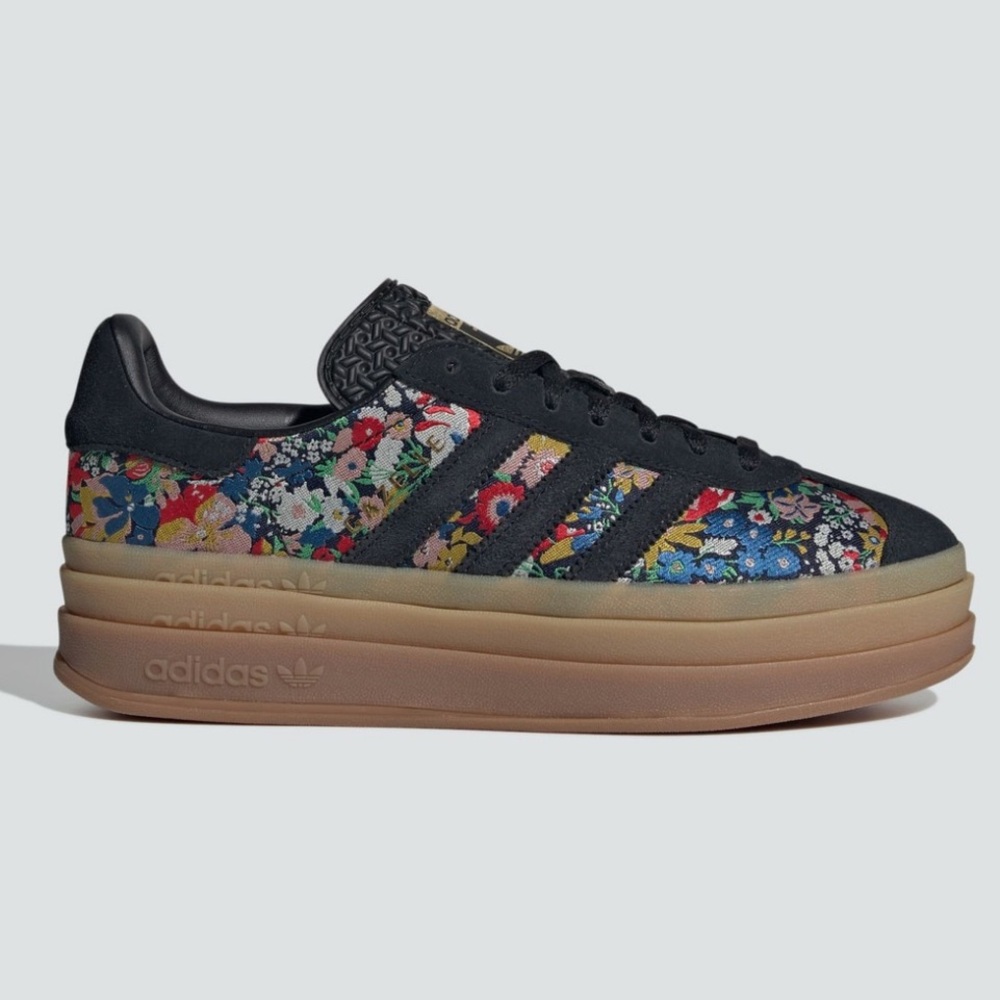 Adidas by Stella McCartney Floral Black Sneakers